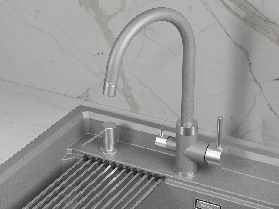 5169, АЛЮМИНИУМ, СМЕСИТЕЛЬ КУХОННЫЙ