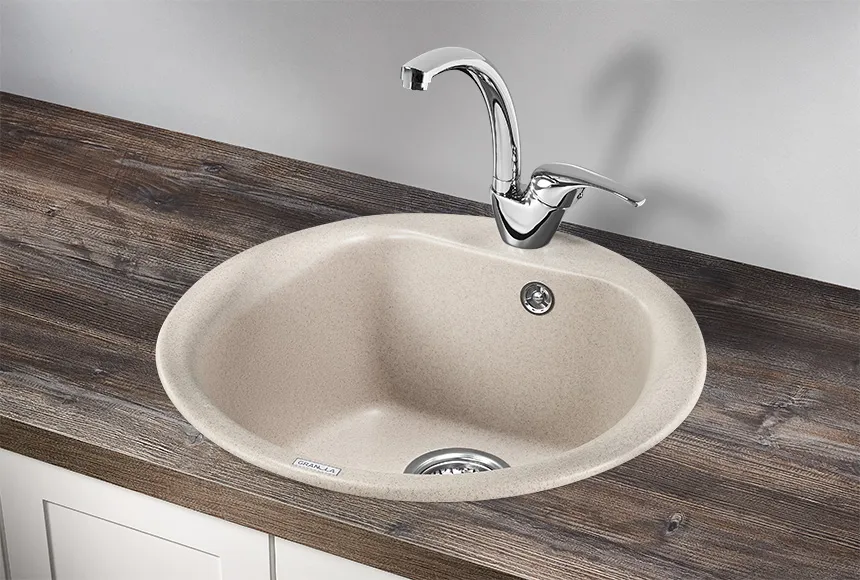 5101,   кухонная мойка кварц