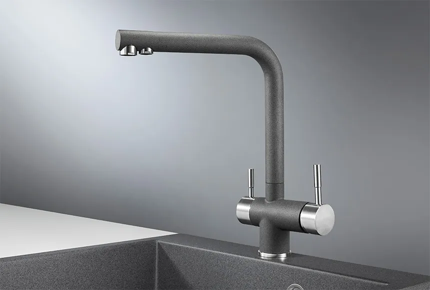 2305, ГРАФИТ, СМЕСИТЕЛЬ КУХОННЫЙ